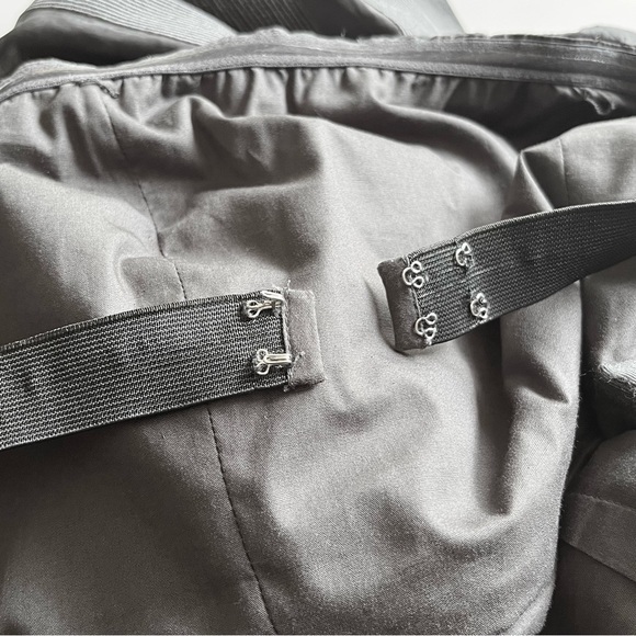 J. Crew Ginny Rugby Strapless Embroidered Cord Stripe Cocktail Dress Size 2 - Picture 7 of 11